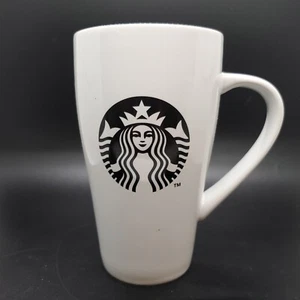 Tazza da caffè Starbucks 2014 Siren Mermaid bianco e nero alta 18 once - Foto 1 di 10