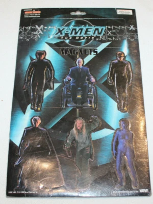 2000 Marvel X-Men The Movie Magnets XDM19 Hot Properties New Sealed RARE - Image 1 of 4