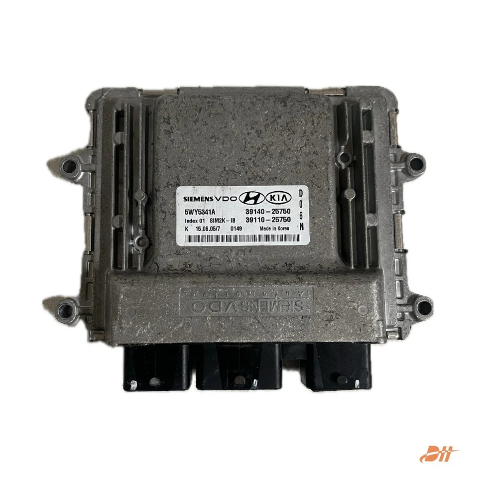 MÓDULO DE CONTROL DEL MOTOR ECU 39140-25750, 39110-25750 SE ADAPTA A HYUNDAI NF SONATA Foto 1 de 4