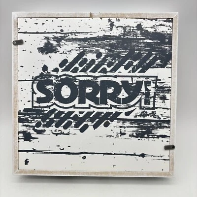 Sorry Rustic Series COMPLETO Hasbro 2017 Caja de Madera Blanca Clásica Familia Niños Foto 1 de 4