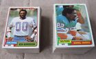 1981 Topps Football (Cards 301-527) (Pick Choose Complete)