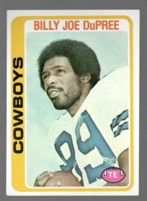 BILLY JOE DuPREE COWBOYS - 1978 TOPPS FOOTBALL - #470 - Image 1 of 2