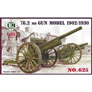 Kit Modelo Plástico UMT 625 Escala 1:35 76, Pistola 2mm, Muestra Cañón Modelo 1902/1930 - Imagen 1 de 4