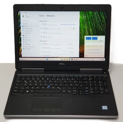 DELL Precision 7520 Xeon v5 512GB SSD 16GB RAM Laptop Windows 11 24. 15.6" M1200 - Bild 1 von 4