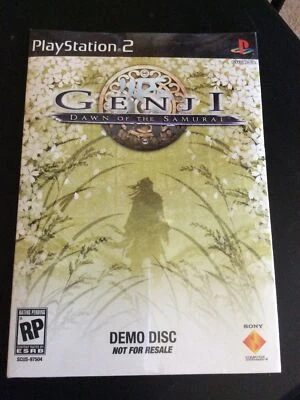 New Genji Dawn of The Samurai PlayStation 2 Demo Game - Image 1 of 2