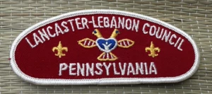 Lancaster-Libanon Council Schulteraufnäher Lancaster, Pennsylvania - Bild 1 von 2