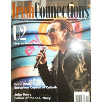 U2 LIVE IN NEW YORK irish connections PAUL HAGGINS john barry ROD STEWART neeson - Image 1 of 4