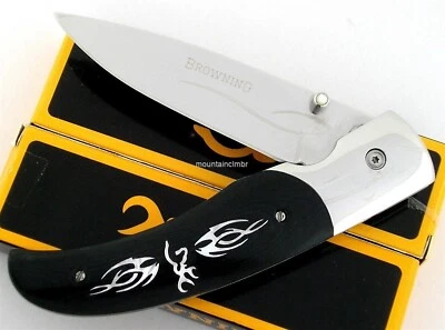 Cuchillo Madreperla Browning Japón RARO DESCONTINUADO Buckmark Art Caballeros G10 721 Foto 1 de 4