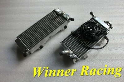 Juego Radiadores y Ventilador Eléctrico Honda CRF450X 2005-2017 Lados Izquierdo + Derecho Foto 1 de 4