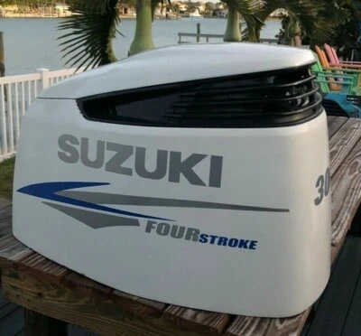 Kit de calcomanías de motor fueraborda Suzuki 300 hp cuatro tiempos mensaje para otros hp Foto 1 de 3
