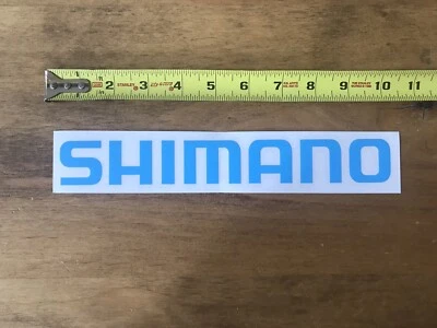 VARIOUS BRANDS Shimano Rod Reel Fishing Logo Sticker/Decal Outdoor Fish I cast Approx 10”