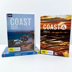Coast And Beyond: Complete Series 1 - 7 (Box Set DVD, 2012) Season 1 2 3 4 5 6 7 - Picture 1 of 23
