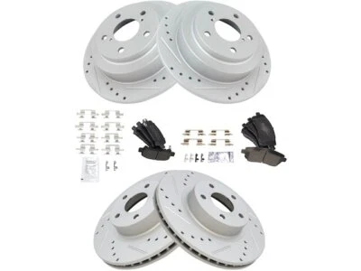 Kit de pastillas de freno y rotor delantero y trasero para Subaru Impreza 1999-2003 48999JJ 2000 Foto 1 de 2