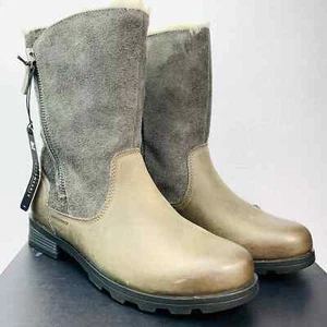 SOREL Emelie Foldover Waterproof Mid-Calf Quarry Boot - Women's 7 - Picture 1 of 11