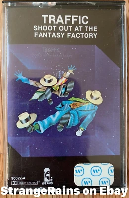 TRAFFIC - SHOOT OUT AT THE FANTASY FACTORY - Cassette Tape - 1973 Steve Winwood - Image 1 of 4