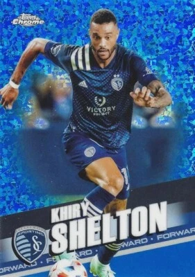 2022 Topps Chrome Major League Soccer Base Blue Diamond /199 Cards (111 - 120) - Image 1 of 4