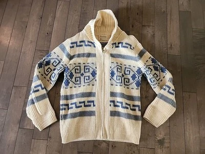 Vintage Pendleton Western Cowichan Wool Sweater  - Image 1 of 4