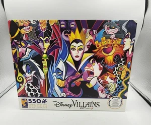 Ceaco Disney Villains Puzzle 550 Teile Poster Evil Queen Maleficen Neu - Bild 1 von 4