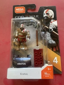 Mega Construx Heroes Series 4: God of War KRATOS Mini Figure - Picture 1 of 2