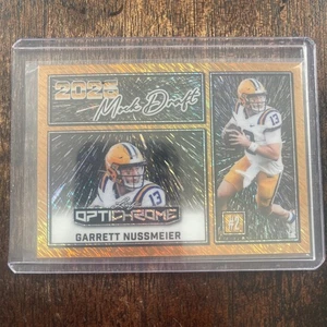 2025 Leaf Optichrome Garrett Nussmeier Mock Draft 1/1 - Bild 1 von 2