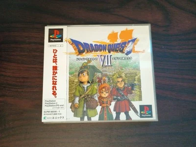 Dragon Quest VII: Eden no Senshi Tachi PS1 Japan Import US Tested - Image 1 of 4
