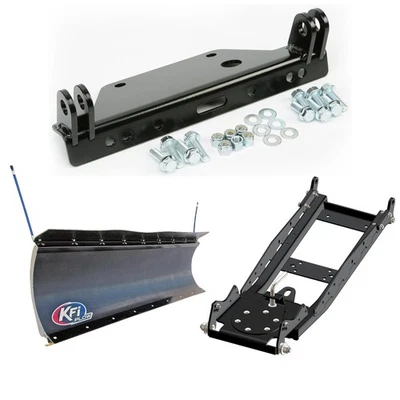 Kit de arado KFI Glacier MT para Kawasaki Mule 4010 KAF950F 09-14 72" hoja de polietileno Foto 1 de 4