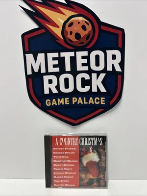 A Country Christmas Music Various Artist Tested Cleaned - Same Day Shipping - Image 1 of 4