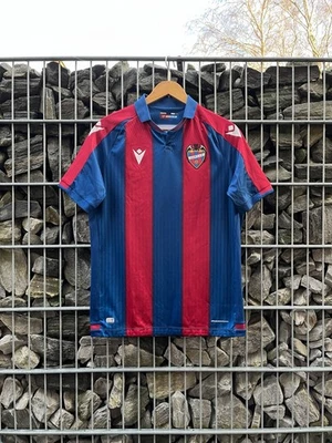 LEVANTE UD JERSEY RARE HOME FOOTBALL SOCCER SHIRT 2021/2022 MACRON MEN’S Size L - Image 1 of 4