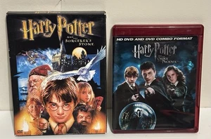 Harry Potter DVD’s The Sorcerer’s Stone & The Order Of The Phoenix Excellent - Picture 1 of 6