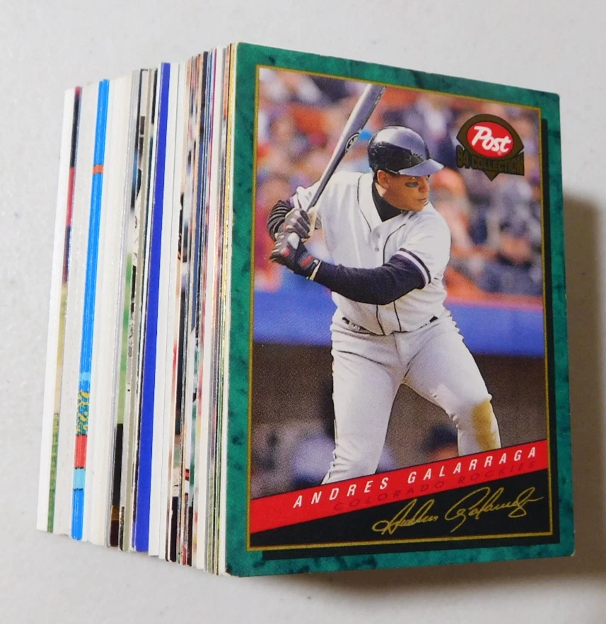 ANDRES GALARRAGA YOU PICK YOUR CARD, ASSORTED YEARS & COMPANIES (item#M56) - Image 1 of 1