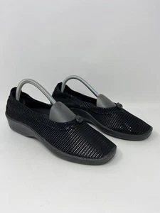 Arcopedico Easy Walk Ballerina Slipper schwarz glänzend EU 41 US 9,5-10 - Bild 1 von 11