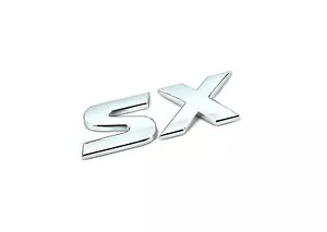 Genuine New CHEVROLET SX WING BADGE Fender Side Emblem Aveo T200 2003-2005 Kalos - Picture 1 of 2
