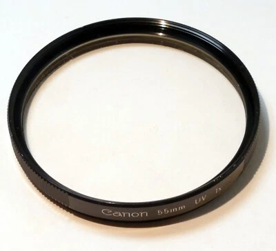 Canon 55mm Filter UV 1X SSC SC - OEM genuine vintage - Image 1 of 4