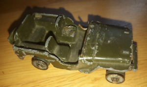 Dinky Toys  meccano 80 B France Jeep 1/43 Voiture militaire US ARMY loose WW 2