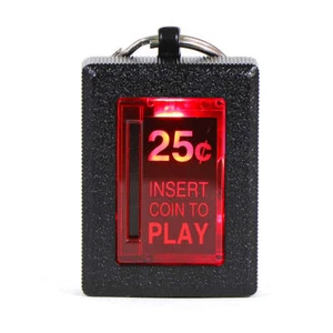 New Wave Toys RepliCade Light-Up Insert Coin Keychain - Picture 1 of 6