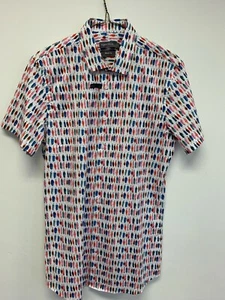 ANGELO LITRICO SS MEHRFARBIGES HEMD GRÖSSE S BODY FIT STRETCH NEU MIT ETIKETT  - Bild 1 von 6