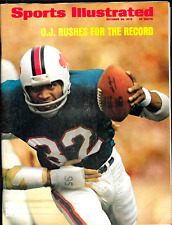 1973 issue of Sports Illustrated Bill's O.J. SIMPSON   sets record  NO LABLE