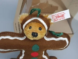 STEIFF LEBKUCHEN-Bär Teddy Anhänger Nr. 670947 ca.10cm in OVP Zertifikat TOP - Bild 1 von 10