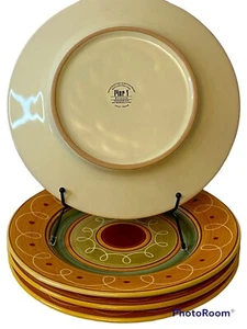 Pier 1 Imports Etrusco Loza Juego de 4 Platos de Cena Italia 11 1/2"  - Imagen 1 de 2