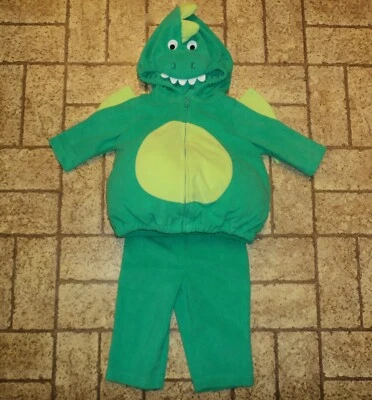 Carter's Baby Dinosaur Halloween Costume. Sz. 3-6 Mos. Cute! - Image 1 of 4