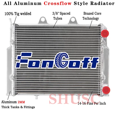 Radiador de aluminio para Polaris RZR 570 RZR800 RZR800S 1240444 2007-2017 2016 Foto 1 de 4