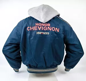 Chaqueta bomber Chevignon talla M (L) Honor 350TH Aces vintage años 90 - Imagen 1 de 12