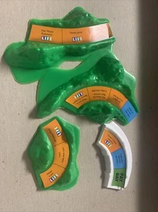 1991 The Game Of Life Replacement Game Pieces 4 Road Pieces - Picture 1 of 1