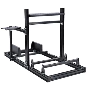 Marada Adjustable Aluminum Profile Racing Simulator Cockpit Fit For Logitech G29 - Picture 1 of 21