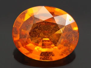 NATURAL MINE - OVAL ORANGE SAPPHIRE 2.13 CTS. - Bild 1 von 3