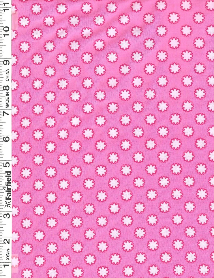 Strawberry Tea Party Blush Vintage Look Dots by Michael Miller 35" - Image 1 of 1