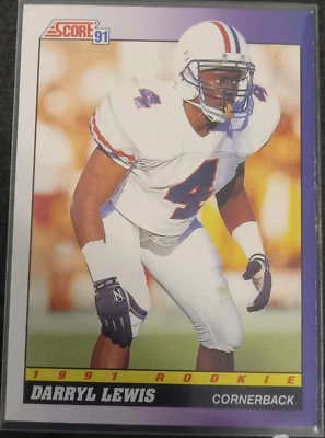 1991 Score - Darryll Lewis #601 (RC) - Image 1 of 2