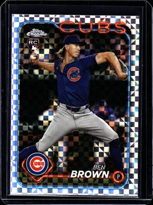 Ben Brown 2024 Topps Chrome Update #USC67 X-Fractor Rookie - Bild 1 von 2