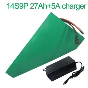 5A charger 52V 27Ah 14S9P Li-ion Battery electric motorcycle bicycle - Picture 1 of 6