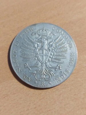 Tallero Italicum Eritrea 1918                                 Argento 800 - Immagine 1 di 2